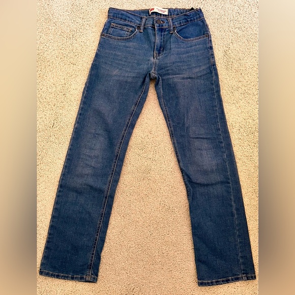 Boys Levi’s Performance 511 Slim Jeans Sz 12 - Picture 1 of 7
